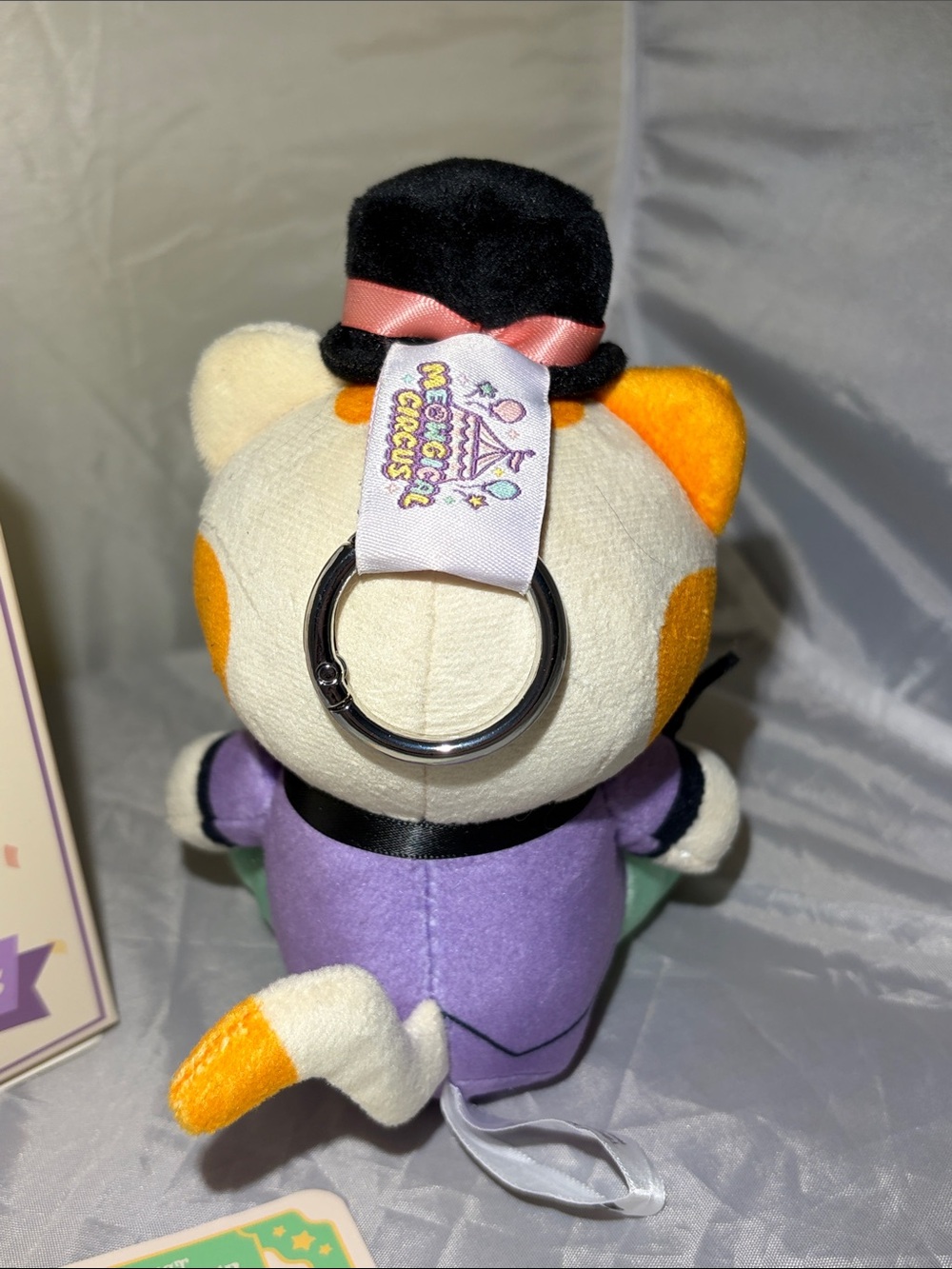Boxlunch Meowigcal Circus Plushei Keychain Stardust the Ringermaster - Picture 3 of 6